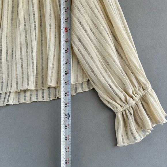 Anthropologie top blouse shirt size M - Picture 5 of 8